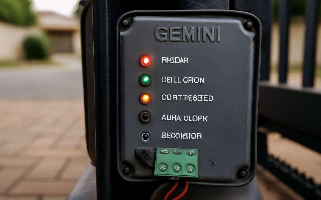 gemini gate motor opens but does not close