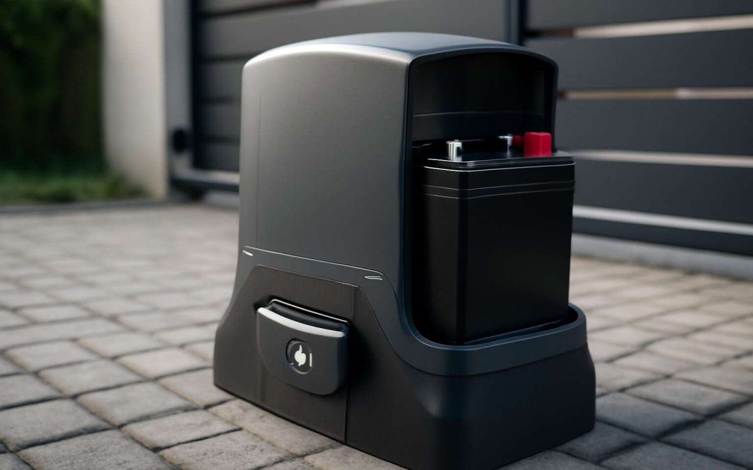 gate motor battery