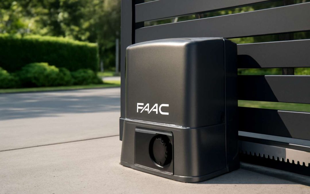 faac sliding gate motor