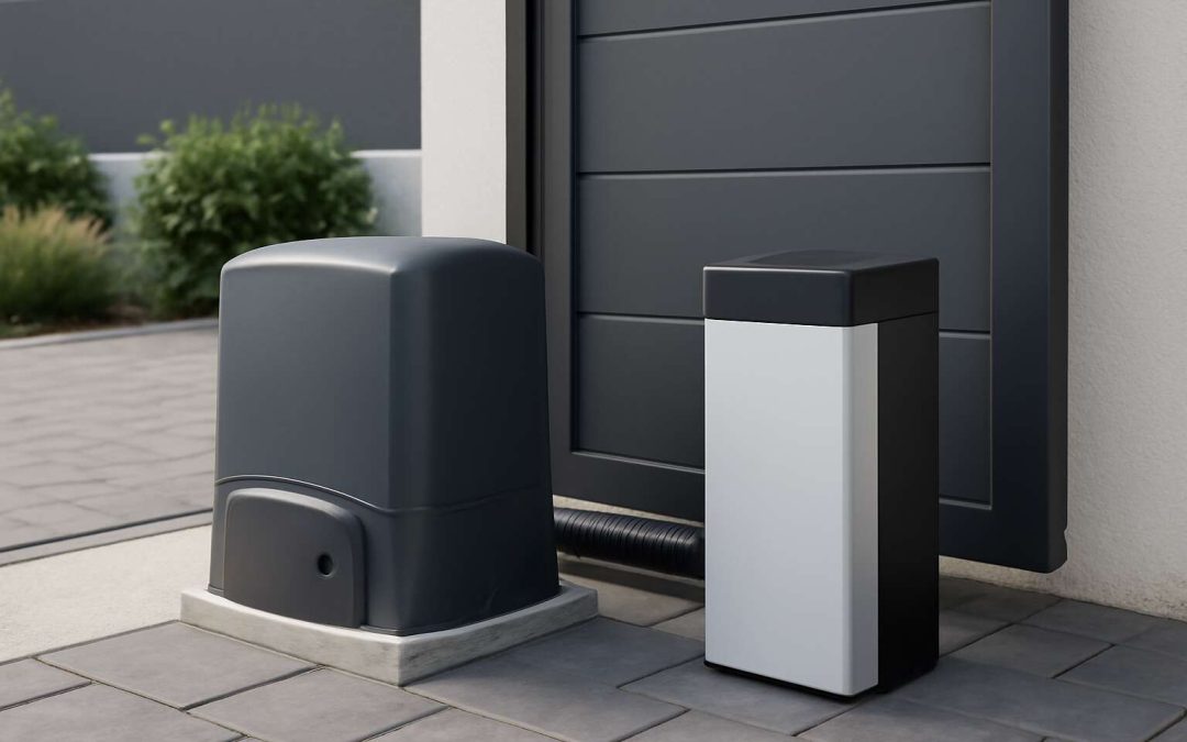 battery backup for gate motor