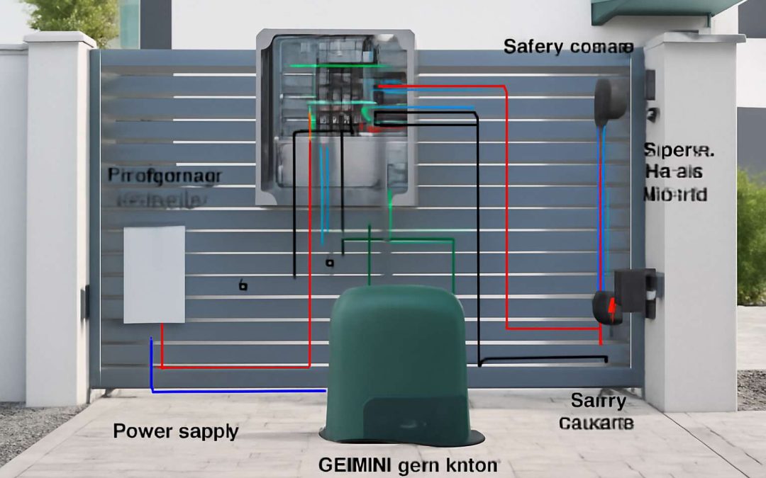 gemini gate motor wiring diagram