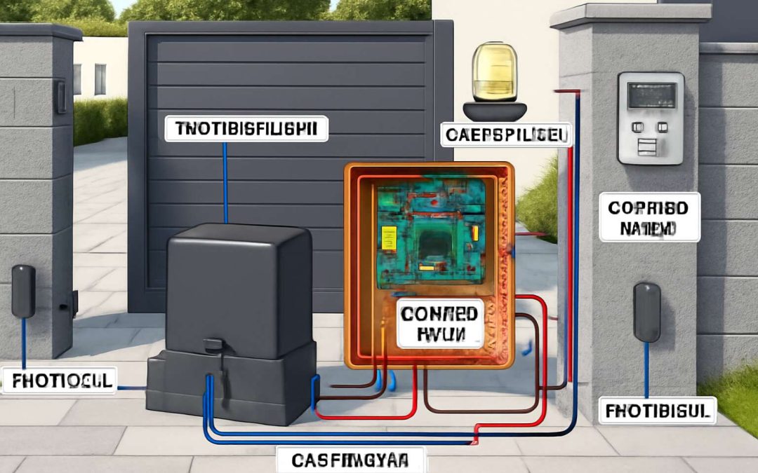 Unlock Easy DIY Access with Our Comprehensive Gate Motor Diagram for Seamless Installation