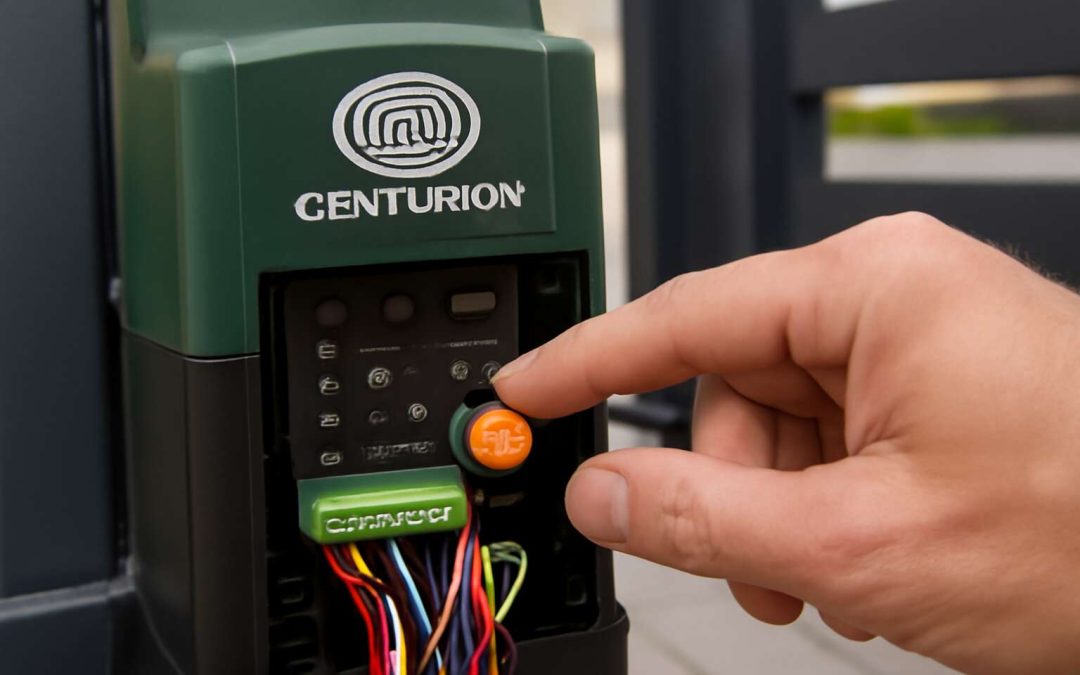 how to reset centurion d2 gate motor