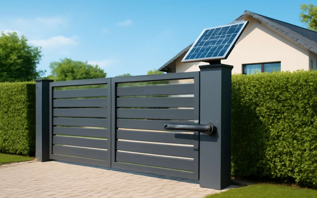 Effortless solar gate motor installation: Power up your entry with ease.