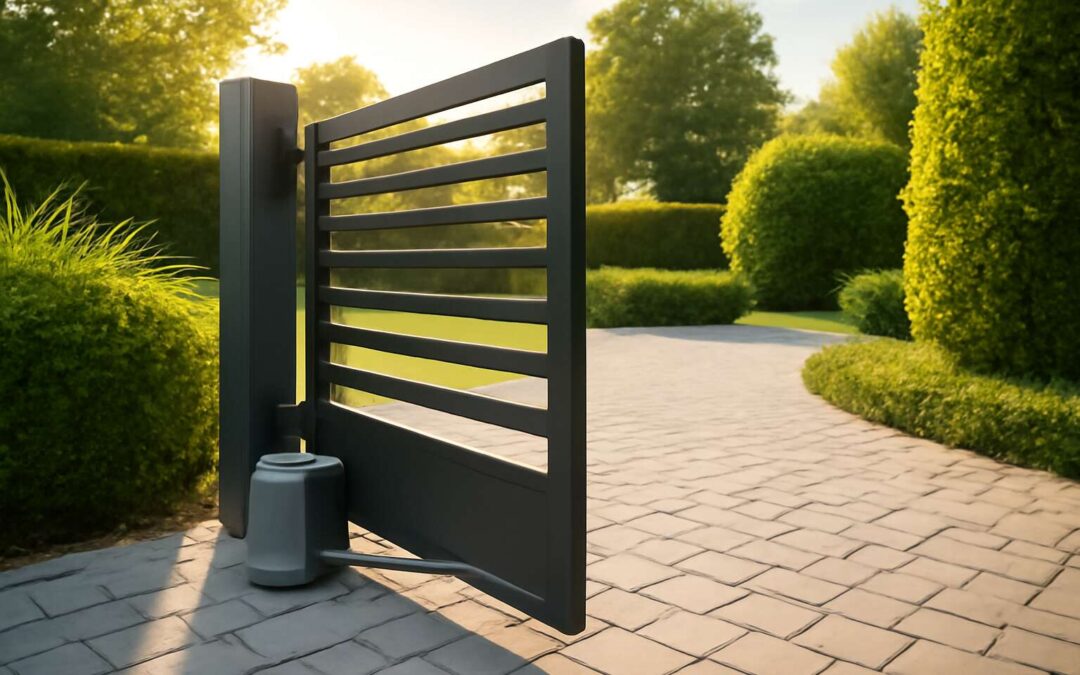 Upgrade Your Driveway with a single swing gate motor for seamless access
