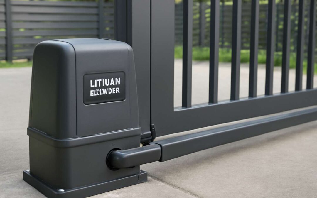 gate motor lithium battery