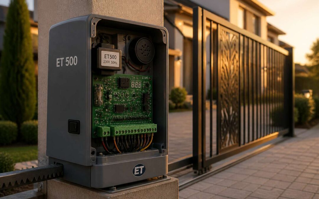 et 500 gate motor 5 beeps