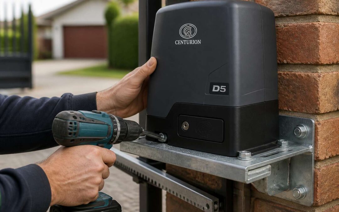Professional d5 gate motor installation for secure, reliable entry.